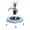 Blue Forest, variant on Leumius 28inch Mini Trampoline with Handle for Kids,Indoor Outdoor Small Rebounder Trampoline for Boys and Girls,Orange