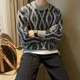 thumbnail image 5 of Suéter de punto grueso para hombre, manga larga, corte holgado, prendas de punto, ropa vintage original de Harajuku, ofertas 2024, jerseys casuales Y2k para hombre, 5 of 5