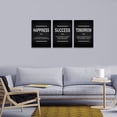 thumbnail image 2 of Success Quotes Wall Art, Motivational Entrepreneur Tomorrow Poster Inspirational Happiness Wall Hanging Picture Decor for Home Office Workplace Gift for Business Leadership Men Women Ready to, 2 of 6