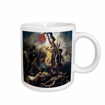 

3dRose Liberty Leading the People by Eugene Delacroix Ceramic Mug 11-ounce