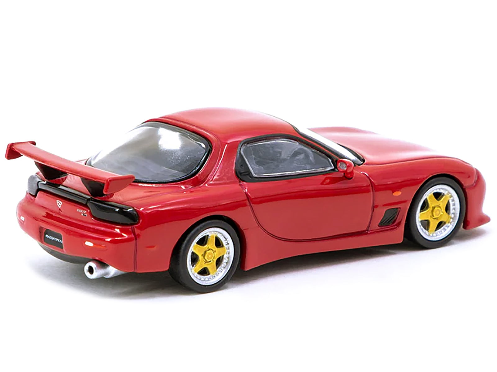 Diecast Mazda RX-7 (FD3S) Mazdaspeed A-Spec RHD (Right Hand Drive) Vintage  Red Minicar Fest Hong Kong (2022) Global64 Series 1/64 Diecast Model Car  by Tarmac Works 