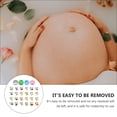 thumbnail image 4 of EeaseCA 28pcs Pregnancy Weekly Belly Growth Stickers Commemorative Photography Props, 4 of 7