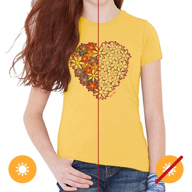 Camiseta (YS) DelSol DelSol Kids Crew Tee - I Heart Flowers Camiseta (YS) Niño 1Pc