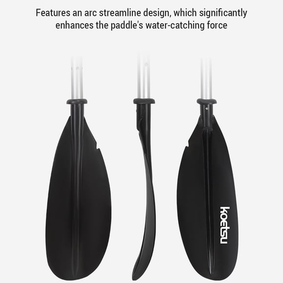 4pcs Detachable Adjustable Kayak Paddles Aluminum Alloy Shaft Paddle Double Head Paddle