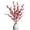 Red, variant on 4 PCS Artificial Plum Blossom Party Decorations Fake Cherry Flowers Faux Long Stems Wintersweets Silk Flowers Arrangement for Wedding Home Office Bedroom Decor(White)