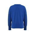 thumbnail image 5 of XXLvision Womens Long Sleeve V Neck Buckle Knitted Tunic Sweatshirt Blouses, 5 of 5