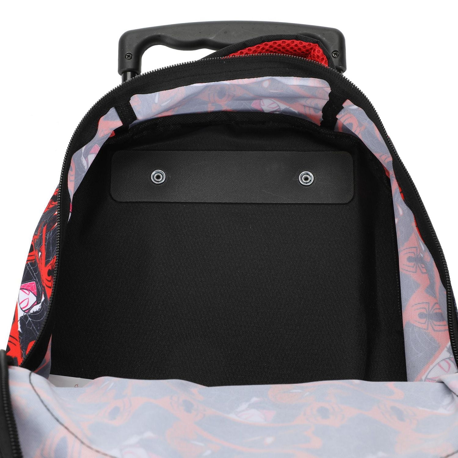 Marvel Spiderman Rolling Backpack 16" Featuring Peter Parker Spider-Man, Miles Morales Spider-Man, Ghost Spider