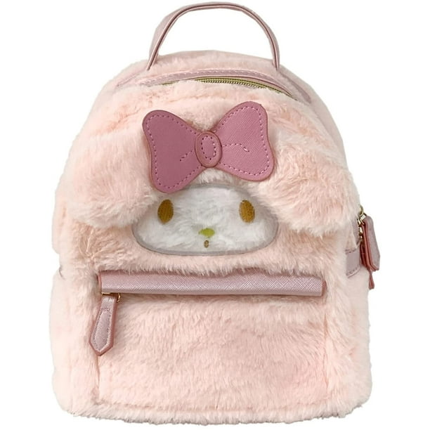 Cute Plush Girl Backpack for School 3D Kawaii Animal Cartoon School Bag for Girl Backpack School Supplies Pink Rabbit Walmart