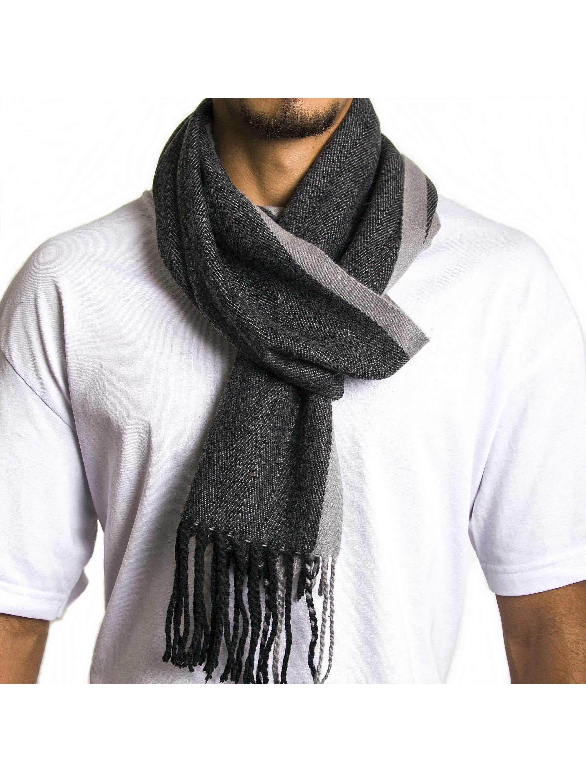 Alpine Swiss Mens Scarf Softer Than Cashmere Scarves Plaids Womens ...