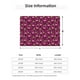 thumbnail image 5 of Fotbe Festive Flamingos Manta de Franela con Estampado, Manta Ultrasuave para Cama, Sofá, Auto, Hipoalergénica y Antibolitas-80"x60", 5 of 6