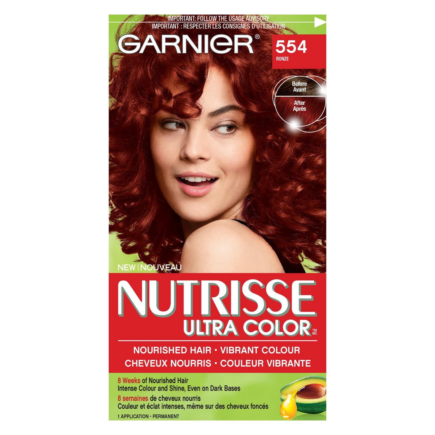 NUTRISSE COLOR GAR NUT UL COLOR 554 NUTRISSE COLOUR GAR NOIX COLOR 554 ...