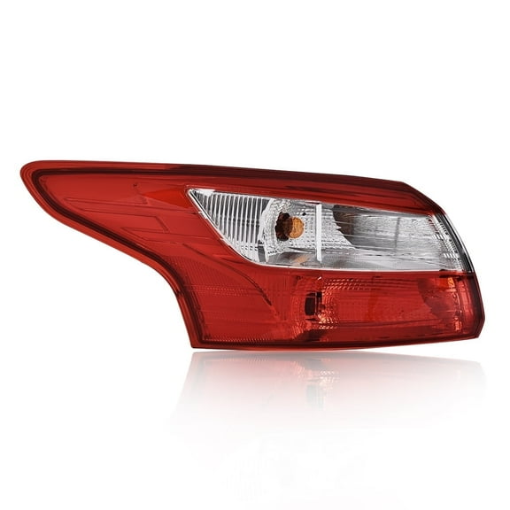 Tail Light,Fit for 2012-2014 Ford Focus 4-Door Sedan Tail Lamp Outer Left Driver Side