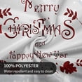 thumbnail image 5 of Christmas Table Cloth Round Table Cover Wrinkle Resistant Waterproof Tablecloth 60 Inch Washable for Kitchen Party Picnic, 5 of 6