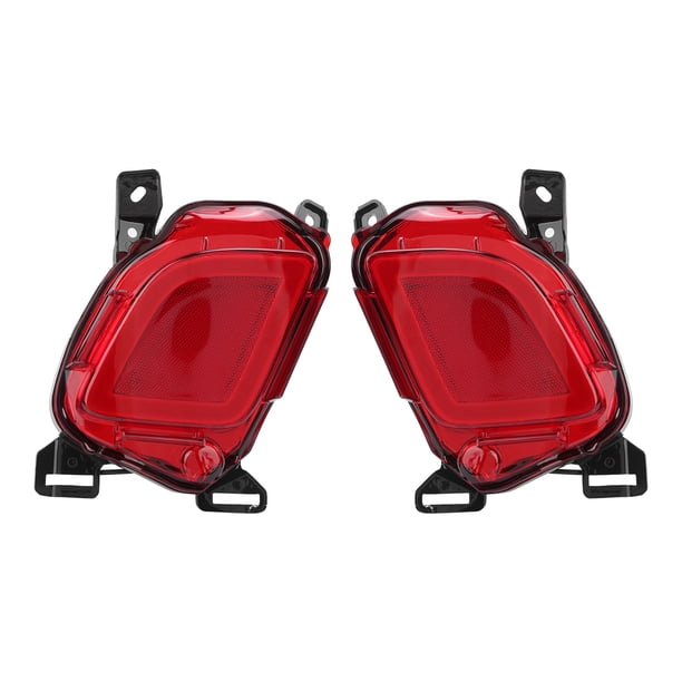 Par De Luces Traseras, Señal De Trasera, Lámpara De Freno, Reflector De Advertencia LED, Lente Roja Para Highlander 2015-2017