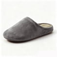 thumbnail image 7 of Womens House Slippers Soft Non Slip Closed Toe Memory Foam Comfy Lightweight House Fuzzy Shoes Gray 6, 7 of 7