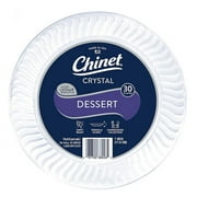 Chinet Crystal Clear Plastic Dessert Plate, 7" (150 ct.)