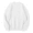 White, variant on Fall Sweaters For Men Round Neck Solid Color Fashion Knit Mens Casual Sweaters,Black,L