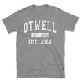 thumbnail image 1 of Otwell Indiana Classic Established Men's Cotton T-Shirt, 1 of 1
