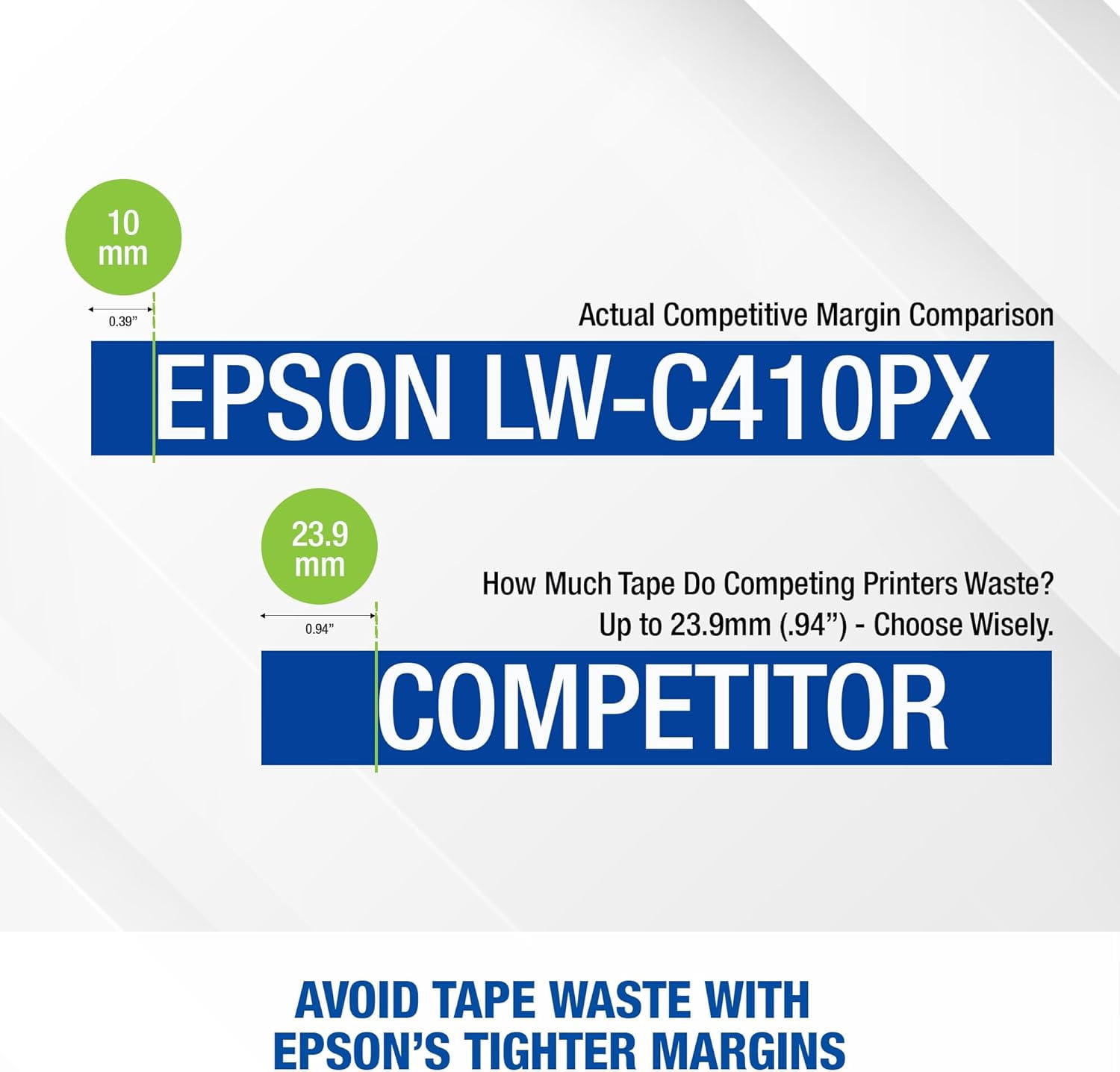 Epson LABELWORKS LW-C410PX Portable Bluetooth Label Maker - Home & Office, Sticker Labels, App Compatible