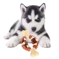 thumbnail image 6 of Aggressive Chewers Portable Silicone Bite Resistant Dog Bone Chew Toy Durable Dog Toys Tough Chewer for Boredom Molar Relaxing Small, 6 of 9
