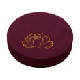 thumbnail image 2 of Yoga Meditation Cushion with Removable Cover Japanese Tatami Mat Meditation Accessories Floor Pillow for Yoga Living Room Holiday Gifts Violet 6cm, 2 of 10