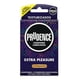thumbnail image 1 of Condones Prudence Extra Pleasure texturizados lubricados 3 pzas, 1 of 4
