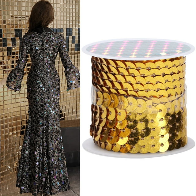 Rouleaux de Sequins Trim9 Sequins Ficelle Plate Ultra Réactive