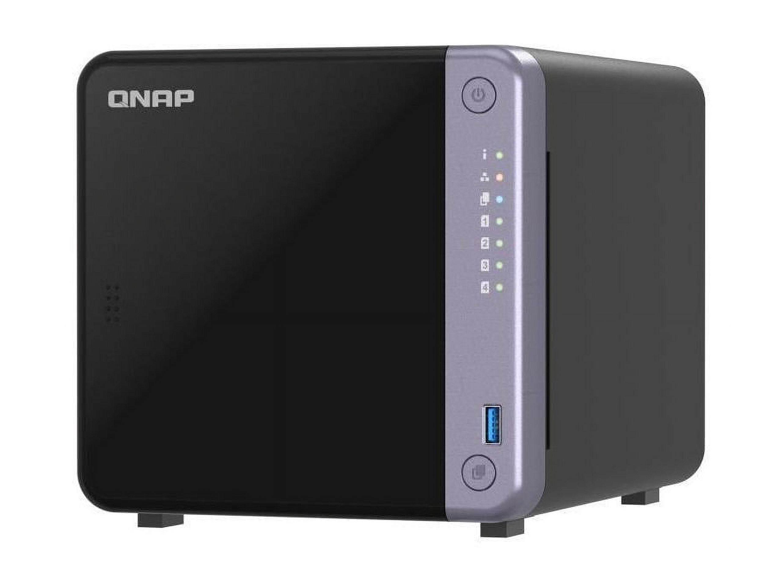 QNAP TS-432X-4G-US 4 Bay 10GbE Desktop NAS with ARM Alpine AL524 Quad-core Processor and 4 GB DDR4 RAM (Diskless)