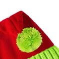 thumbnail image 4 of Mini Santa Hats,Toddler Girl&boy Baby Infant Kids And Winter Christmas Hat Bunny Warm Children's Pure Color Parent-child Woolen Hat,Red, 4 of 5