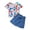 Summer_set90-Blue, variant on KPOPLK 1T 2T 3T 4T 5T 6T Toddler Baby Girl Summer Clothes Set Short Sleeve T-shirt Tops Pants Little Kids School Wear Outfits 2Pcs,Sizes 3-4 Years