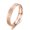 4mm Rose Gold, variant on Womens Titanium Steel Ring with Pearl Sand Inlay Polished Finish Fashion Jewelry Rose Gold Ring Durable Everyday Wear Ring for Her Womens Ring