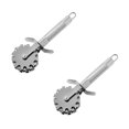 thumbnail image 1 of Oleegame 2PC Tomato Slicer And Lemon Slicer Meat Pattern Kitchen Hammer Mallet Steel Tools Stainless Steak Beef Portable, 1 of 7