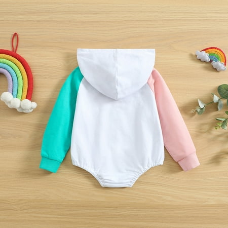 

Cathalem 3 to 6 Months Baby Girl Clothes Baby Boy Girl Fall Clothes Hooded Sweatshirt Sister Outfits Girl And Baby Childrenscostume Mint Green 18-24 Months