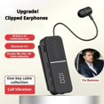 thumbnail image 2 of Lavalier Business Bluetooth 6.0 Headphones Talk/Music 50H Play Time, 2 of 5