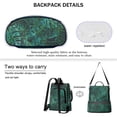 thumbnail image 7 of Waterproof Women's Nylon Backpack Purse - Lightweight Boho Casual Shoulder Bag Anti-Theft Daypack, Convertible Fashion Crossbody Bag for Daily Use, Travel, Work & School,, 7 of 7