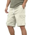 thumbnail image 1 of WILLBEST Pantalones Cortos Cargo para Hombre, Pantalones Cortos de Trabajo con Cordón de Moda Urbana para Hombre, Pantalones Cortos de Calle para Hombre, Pantalones Geniales y de Moda., 1 of 4