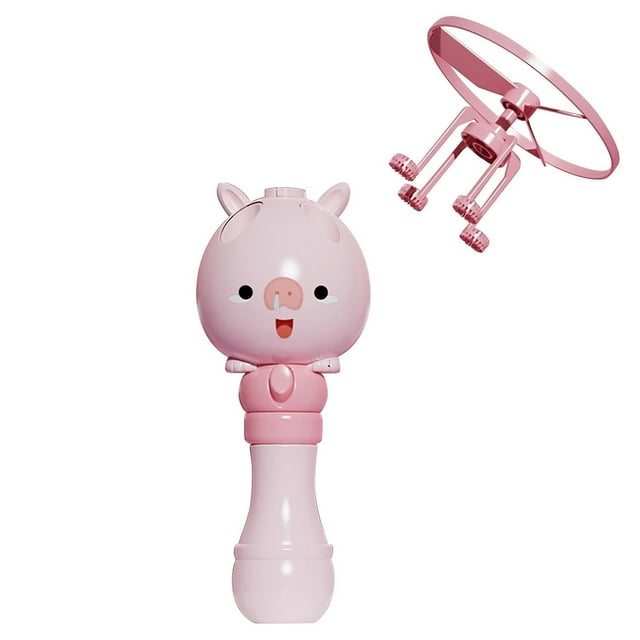 Bubble Machine HUOGUO Fying Bamboo Stick, 70 ml, para niños