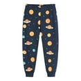 thumbnail image 3 of Little hand Pyjamas pour Garçons Tout-Petits Imprimé Planète Galaxie Ensembles de Pyjamas en Coton 2t, 3 of 9