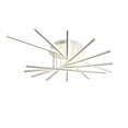 thumbnail image 6 of LED Ceiling Light Nordic Chandelier Modern Flush Mounted Pendant Lamp Remote Control Dimmable 3 Colors Temperature Changes Home Lighting Decor, 6 of 10