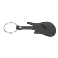 thumbnail image 3 of WHAMVOX Portable Black PU Guitar Picks Case Keychain Durable Waterproof Storage Holder for Guitar Accessories, 3 of 7