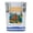 Blue, variant on Sugar Mountain North Carolina Vintage Design Souvenir 2 oz Square Shot Glass – Blue