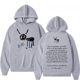 thumbnail image 5 of For all the Dogs letter hoodie Men 's hip hop retro pull shirt Fashion Leisure super Dalian hat Street, 5 of 5