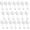 milky white, variant on Topsmileusa Swivel Swing Magnetic Hooks, Magnetic Hooks, 30LB (20PACK) Strong Heavy Duty Neodymium Magnet Hooks Great for Grill, Refrigerator, Kitchen, Office-(G20mm-20p-black)