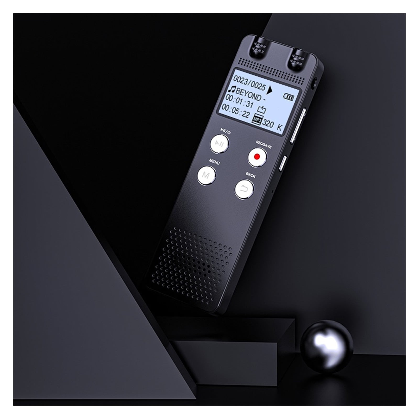 Smallest Recording Device Portable Voice Controlled Recorder Professional Noise Recording ,Excellent Sound Quality