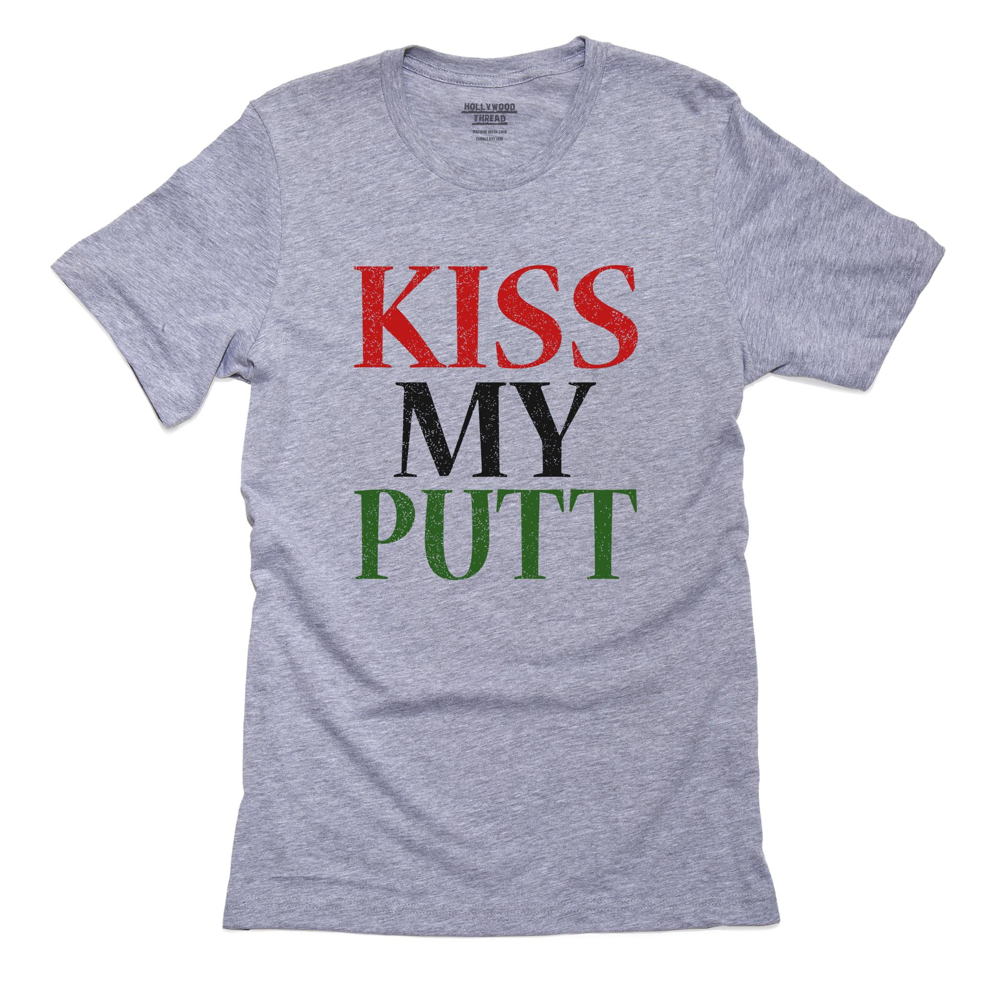 Kiss My Putt! - Funny Golf Butt Pun Men 