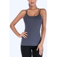 thumbnail image 6 of RUNNING GIRL Yoga Tank Tops for Women Built in Shelf Bra Strappy Back Activewear Workout Compression Tops, 6 of 7