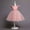Pink, variant on Herrnalise Girls Baby Long Skirt Solid Princess Bowknot Performance Dress Skirt Dress Flash picks