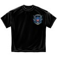 thumbnail image 2 of Honor The One Percent Armed Forces Military T-Shirt by , Black, 2 of 2