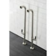 thumbnail image 2 of Kingston Brass AE810S8DKL Concord Freestanding Tub Supply Line, Brushed Nickel, 2 of 5