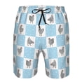 thumbnail image 3 of Goofa Funny Chicken Printed Mens Swim Trunks Summer Quick Dry Short Beach Swimwear Bathing Suits-3X-Large, 3 of 9